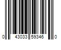 Barcode Image for UPC code 043033593460