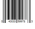 Barcode Image for UPC code 043033599783. Product Name: Troy-Bilt Mustang 18 in. 208 cc Gas OHV Engine Rear Tine Garden Tiller with Forward and Counter Rotating Tilling Options
