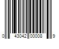 Barcode Image for UPC code 043042000089