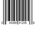 Barcode Image for UPC code 043069412056