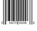 Barcode Image for UPC code 043070000068