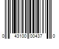 Barcode Image for UPC code 043100004370