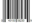 Barcode Image for UPC code 043100082309