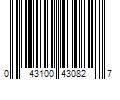 Barcode Image for UPC code 043100430827