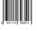 Barcode Image for UPC code 0431110393513