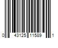 Barcode Image for UPC code 043125115891