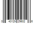 Barcode Image for UPC code 043129256026