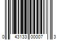 Barcode Image for UPC code 043133000073