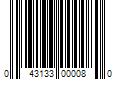 Barcode Image for UPC code 043133000080