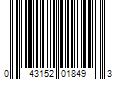 Barcode Image for UPC code 043152018493