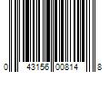 Barcode Image for UPC code 043156008148