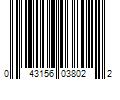 Barcode Image for UPC code 043156038022