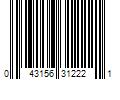 Barcode Image for UPC code 043156312221