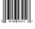 Barcode Image for UPC code 043156434107