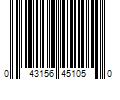 Barcode Image for UPC code 043156451050