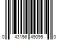 Barcode Image for UPC code 043156490950