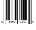 Barcode Image for UPC code 043156774562