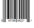 Barcode Image for UPC code 043156892211