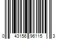 Barcode Image for UPC code 043156961153