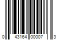 Barcode Image for UPC code 043164000073