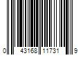 Barcode Image for UPC code 043168117319