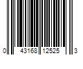 Barcode Image for UPC code 043168125253