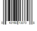 Barcode Image for UPC code 043168133708