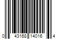 Barcode Image for UPC code 043168140164