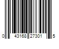 Barcode Image for UPC code 043168273015