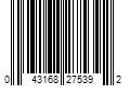 Barcode Image for UPC code 043168275392