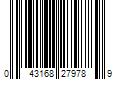 Barcode Image for UPC code 043168279789