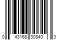 Barcode Image for UPC code 043168308403