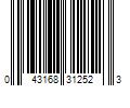 Barcode Image for UPC code 043168312523