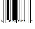 Barcode Image for UPC code 043168331272