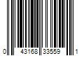 Barcode Image for UPC code 043168335591