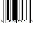 Barcode Image for UPC code 043168374163