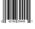 Barcode Image for UPC code 043168394451