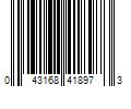 Barcode Image for UPC code 043168418973