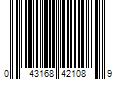 Barcode Image for UPC code 043168421089