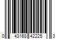 Barcode Image for UPC code 043168422253