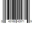 Barcode Image for UPC code 043168429719