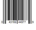 Barcode Image for UPC code 043168449779