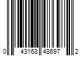 Barcode Image for UPC code 043168486972