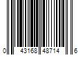 Barcode Image for UPC code 043168487146