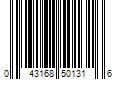 Barcode Image for UPC code 043168501316