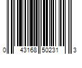 Barcode Image for UPC code 043168502313