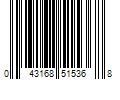 Barcode Image for UPC code 043168515368