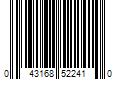 Barcode Image for UPC code 043168522410