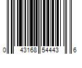 Barcode Image for UPC code 043168544436