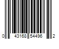 Barcode Image for UPC code 043168544962